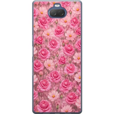 Yhteensopiva Puhelinkuori Sony Xperia 10 Plus Petal Reverie Blush Rose
