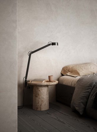 Nobu bordlampe/vegglampe - sort