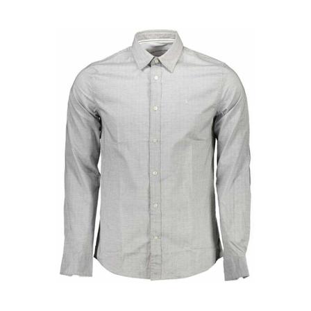 Calvin Klein Casual Shirts grå, Herr, Herr, Storlek: S