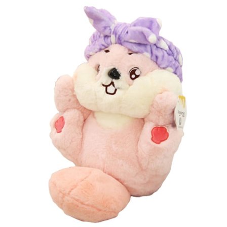 Simulering Otter Fyllt Kosedyr Plysj Leke Herlig Myk Plysj Pute Pute Plysj Kosedyr for Barn Baby Trøstende Gave Rosa