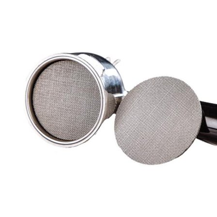 Kaffe Filter Skärm Värmebeständig Mesh Portafilter Barista Kaffe Puck Skärm