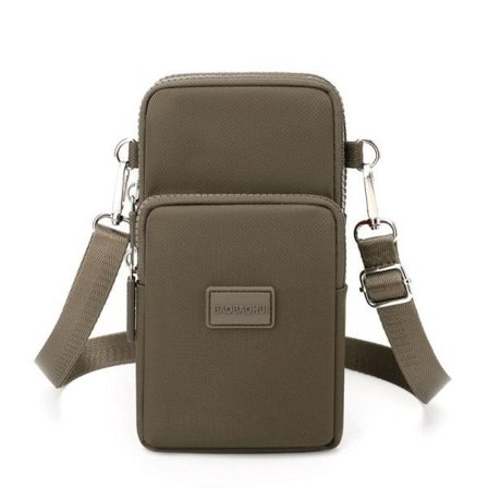 Axelväska Mobiltelefonväska VINYL vinröd