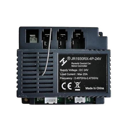 Jr-rx-12v Barner Elektrisk Bil Bluetooth Fjernkontroll Mottaker, Jevn Start Kontroller Jr1958rx Og Jr1858rx/jr1738rx [DB] JR1930RX-4p-24V