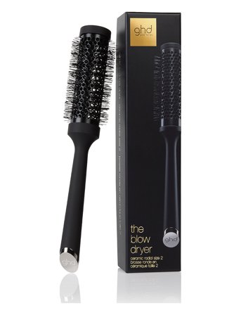 ghd Ghd The Blow Dryer Ceramic Brush 35Mm, Size 2 - Black - 35 MM