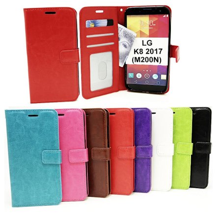 Crazy Horse Wallet LG K8 2017 (M200N)