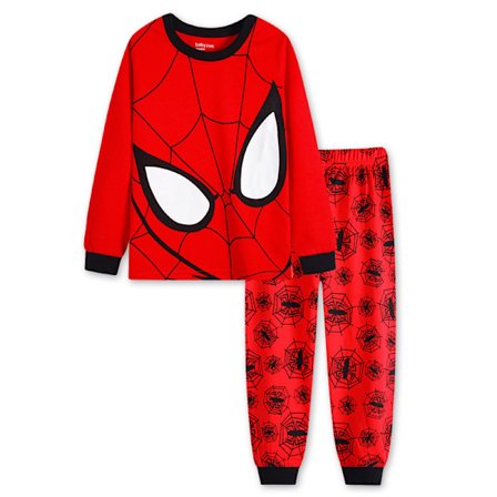 Pojkar Pyjamas Lilla Pojkar Småbarn Cartoon Pyjamas Set 100% Bomull Barnkläder Barn Pyjamas 28-5Y