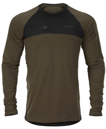 Härkila Heat L/S Willow Green/Black
