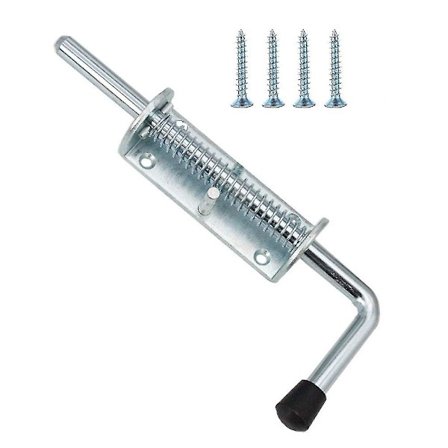 Fjærlås, 220 mm, Metalltønne Lås med Håndtak, Heavy Duty Fjærlås Stift