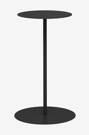 Hillerstorp - Sidebord Jet Set Ø35X67 Cm - Svart - Avlastningsbord - Fra Homeroom