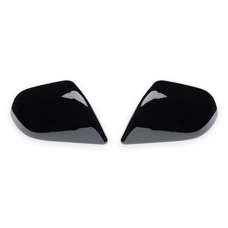 Til Model Y Model 3 Side Spejl Dæksler Side Spejl Dæksler Bak Spejl Dæksler, Glans Sort