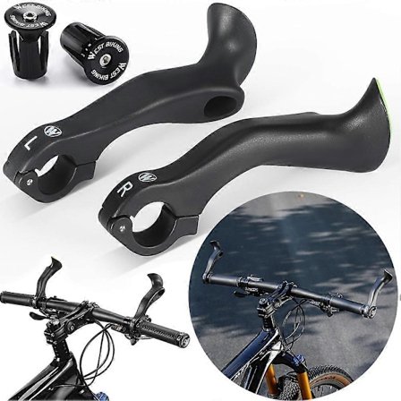 Cykel Bar Ends Mountainbike Styr Ender Ergonomiske MTB Cykel Bar Ends Ekstra Styr Bar Ends til 222mm MTB Cykel - xindaren