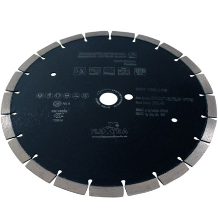 Flexxtra 100195 Diamantklinge 300 mm, Maskintilbehør & forbruk