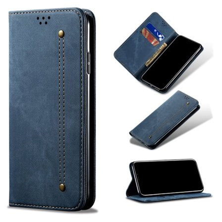 Jeans Xiaomi Redmi Note 8 Pro etui - Blå
