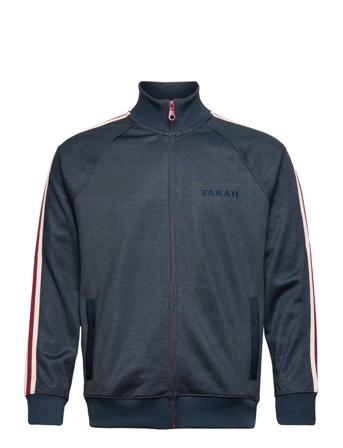 Junjo Track Top Sweatshirt Trøje Navy Farah