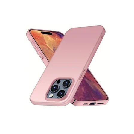 iPhone 16 Pro Ultratunt Lätt Skal Basic V2 Rosenguld