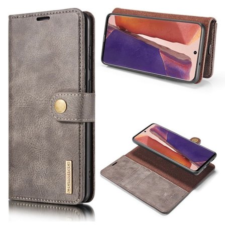 DG.Ming Samsung Galaxy Note 20 2-in-1 Pung Etui - Grå