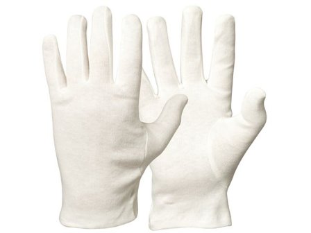 GRANBERG Textilhandske 0450 vit 26cm L/XL 12/fp - Lyreco - Skyddsutrustning - Skyddshandskar - Textilhandskar