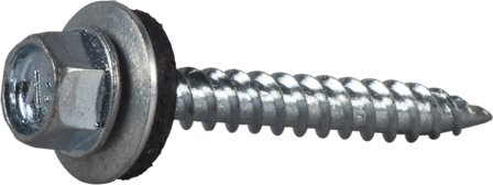 ESSVE 64301 Farmarskruv 4,8 x 38 mm, vass spets, 250-pack Blankförzinkad, Infästning