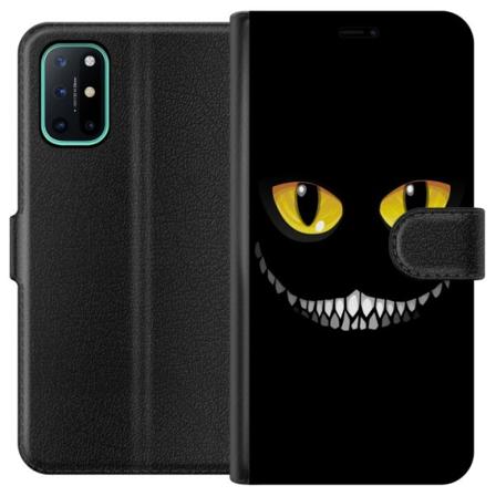 OnePlus 8T Tegnebogsetui Øjne I Mørk Sort