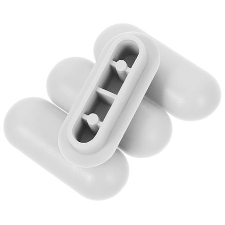 4 stk. Toilet Sæde Klar Bumpers Toilet Sæde Bumpers Toilet Låg Sæde Buffer Spacers