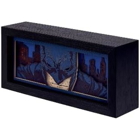 Superhelte RGB LED Lysboks - Flerfarvet Papirklip Lampe med USB/Vægadapter, Rumindretning Natlampe & Ideel Gave til Børn/Voksne