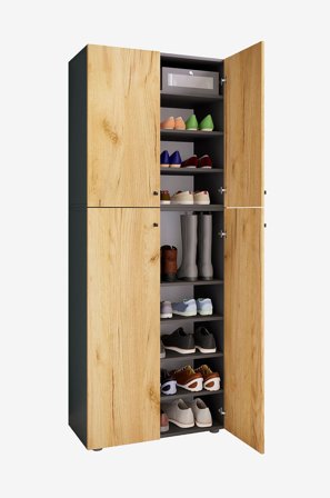 VCM - Skoskap Lona Xxl 9-rom - Flerfarget - Skoskap - Fra Homeroom