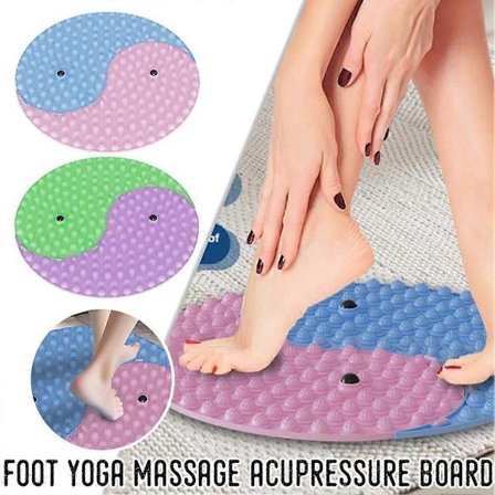 Fod Yoga Massage Akupressur Bræt Måtte Muskelafslapning Tai Chi Træningsmåtte