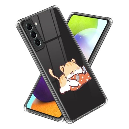 Deco Samsung Galaxy S23 Plus Etui - Red Pillow Katt