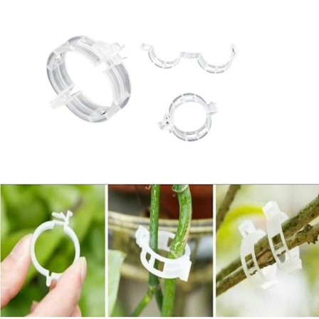Plant Clips for Plant Support/Trellis 100-Pack