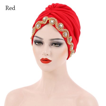 Turbans motorhjelm RØD