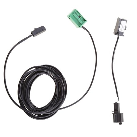 Bil Bluetooth Telefon Mikrofon Sele Kabel MIC Håndfri enhed Kompatibel til Volkswagen VW RNS315 RNS510 MFD3 Radio