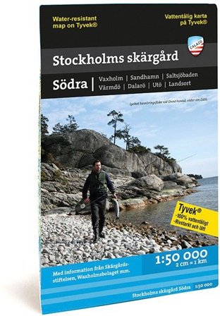 Calazo Sjø- og kystkart Stockholms skärgård – Södra