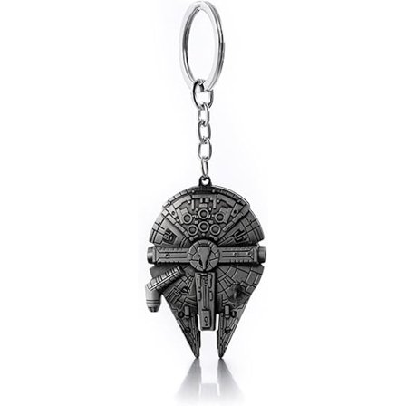 Nyckelring Millennium Falcon, silver, silver