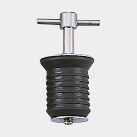 Bodenstopfen / Expanderstopfen Boot Schraube, expandierend, Gummi & Edelstahl, 1" (25mm) - Boot