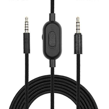 2M Aux-sladd Ersättning för GPRO X G233 G433 Headset Audio Aux-sladd 3,5 mm