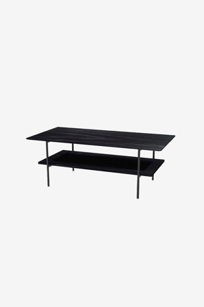 Håum - Coffee Table 55x110 Cm Brooklyn - Sort - Sofaborde - Fra Homeroom