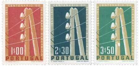 Portugal 1955 - MICHEL 844-846 - Postfrisk