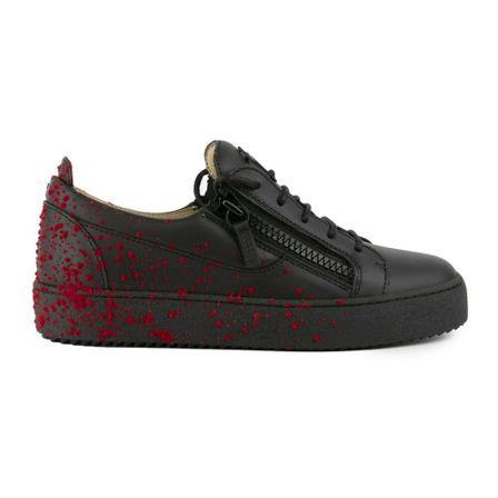 Giuseppe Zanotti, Sneakers Zwart, Heren, Maat:45 EU