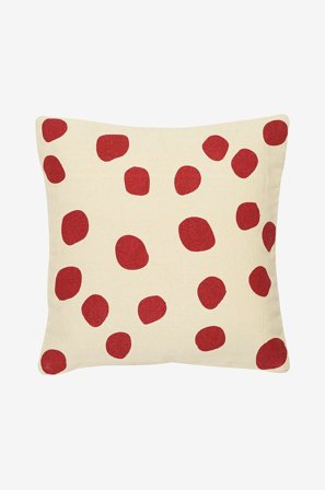 Svanefors - Kuddfodral Dorte - Röd - Prydnadskuddar & kuddfodral - 50X50 - Från Homeroom