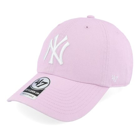 47 Brand - MLB Violett unconstructed Cap - New York Yankees Clean Up Cosmos Dat Cap / Unstructured @ Hatstore