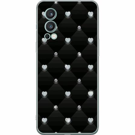 Oneplus Nord 2 5g Mjukt Skal - Bling Heart