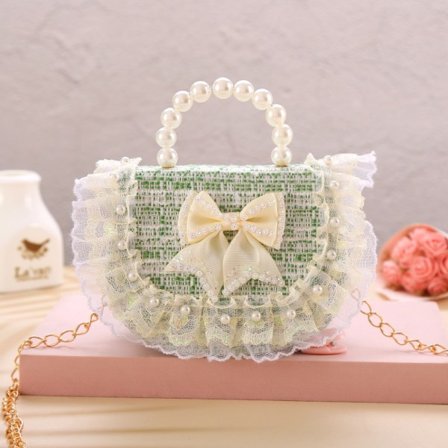 Pearl Handväska Axelväska GRÖN