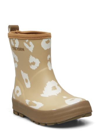 Simris Shoes Rubberboots High Rubberboots Unlined Rubberboots Beige Tretorn*Betinget Tilbud