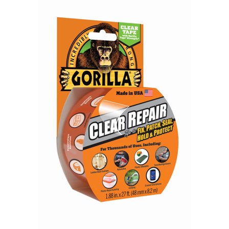 Gorilla Clear Repair Tape other equipment OneSize