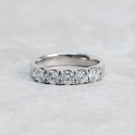 Förlovningsring Iris, 18K Vitguld - Förlovning- och vigselringar