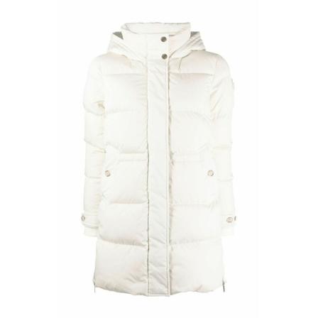 Woolrich Down Jass , Wit , Dames , Maat: M Parka Jassen