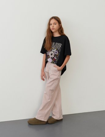 Sofie Schnoor Young Gittesy Trousers - Red - 128