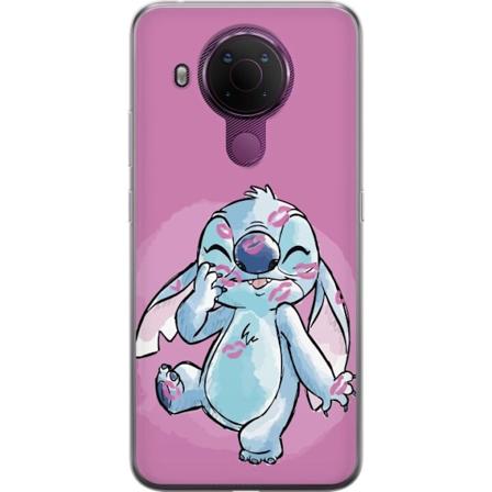 Nokia 5.4 Genomskinligt Skal Stitch Puss