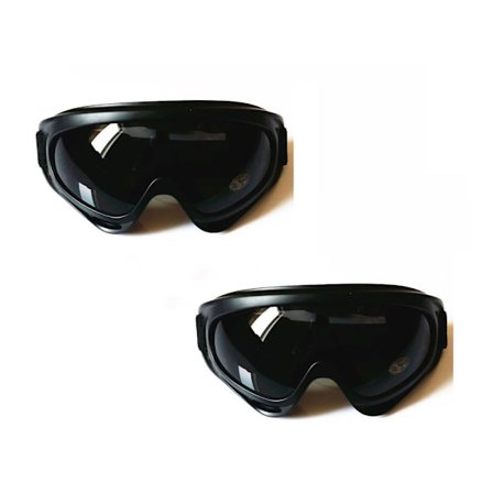 (Grå 2 stk) Anti-UV Ski Snowboard Briller til Motocross Kompatibel