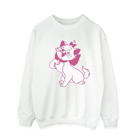 Disney Herr The Aristocats Marie Sweatshirt S Vit